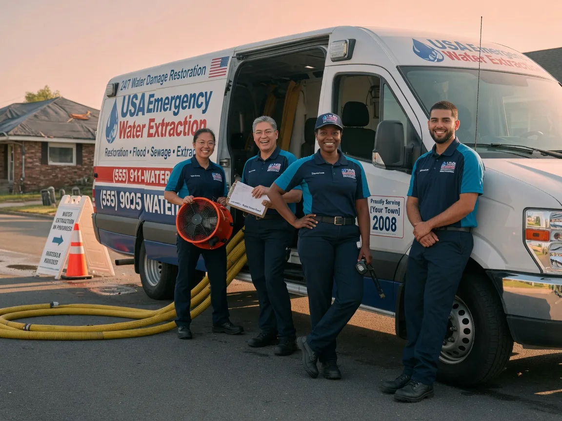 Emergency Water Removal company in Whitesboro, OK